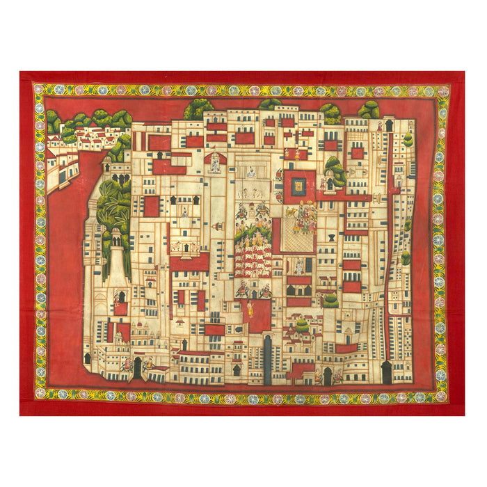 Temple Map Red