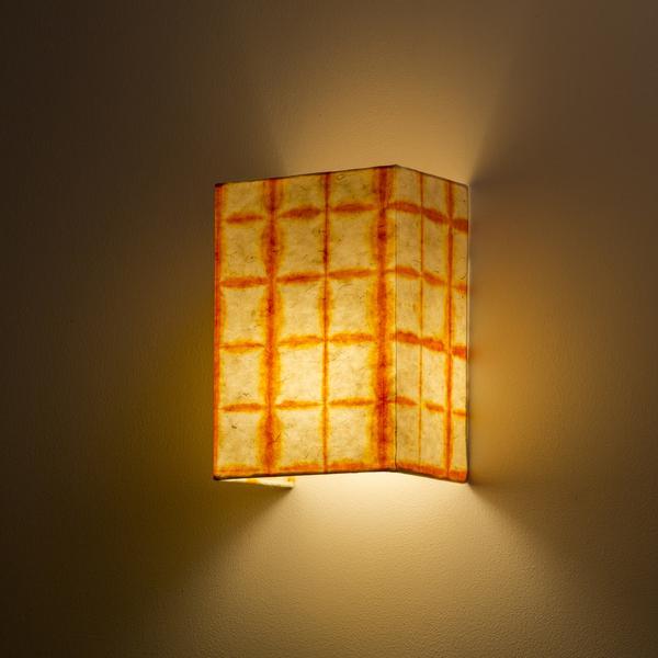 Brick Shibori Wall Lamp Oorjaa