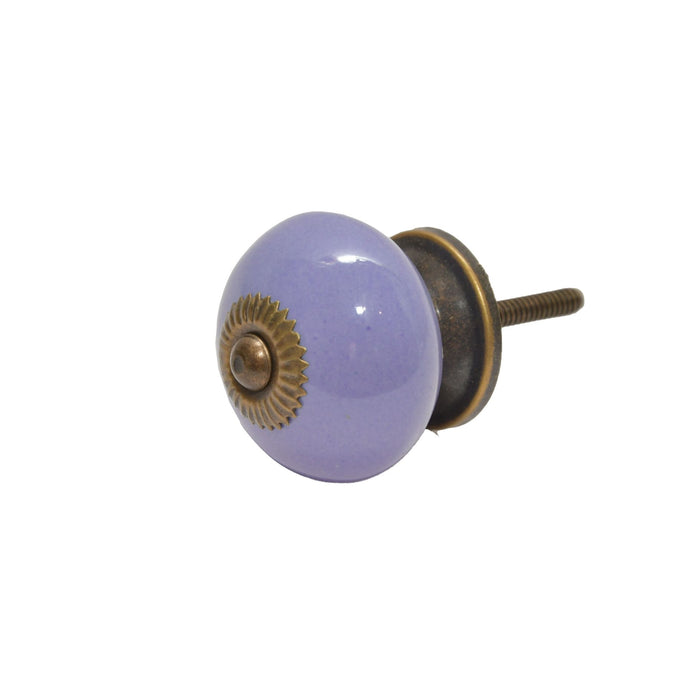 Luna Door Knob (Purple)