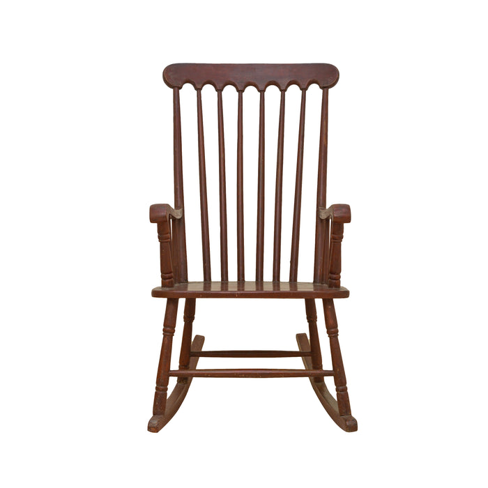 Eurvira Rocking Teak Wood Chair