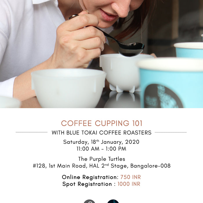 Coffee Cupping Session with Blue Tokai on 18th Jan