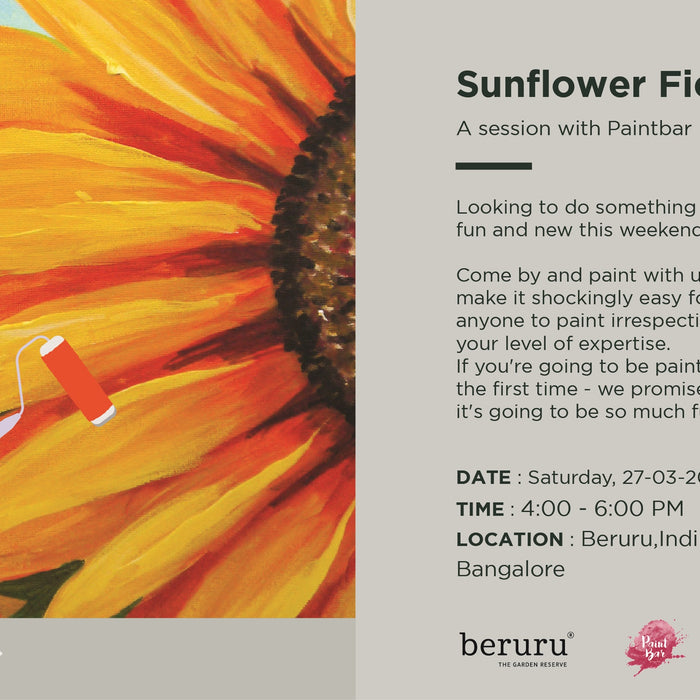 Beruru: Paintbar - Sunflower Fields