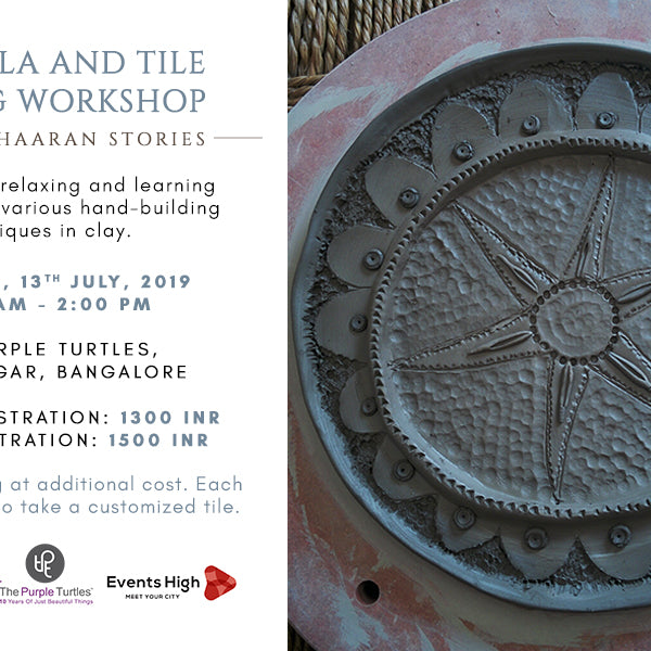 Mandala and Tile Making Workshop- 13th july 19