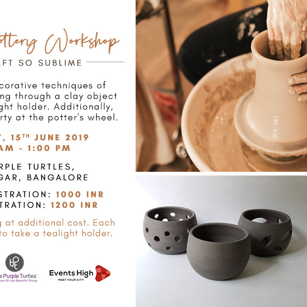 Ceramic Pottery and Clay Carving workshop