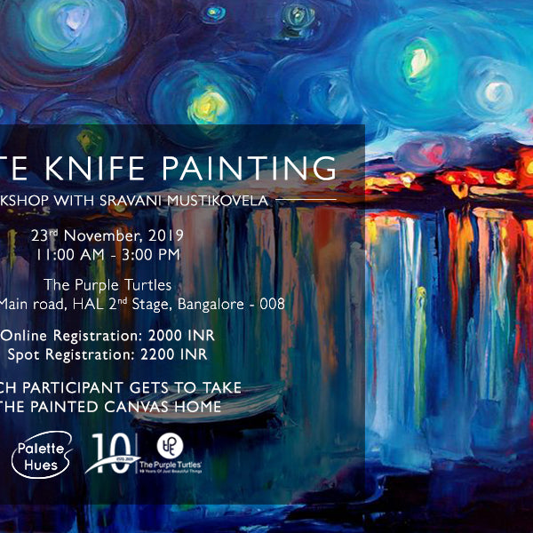 Knife Palette Painting | 23-11-2019