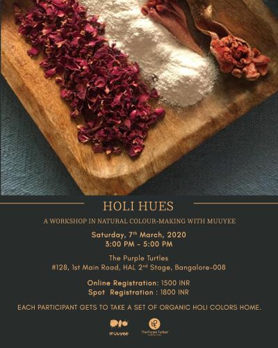 Holi Hues: Organic Colour Making Workshop