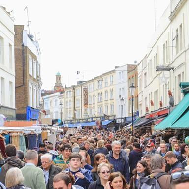 Of bustling London markets and quaint finds