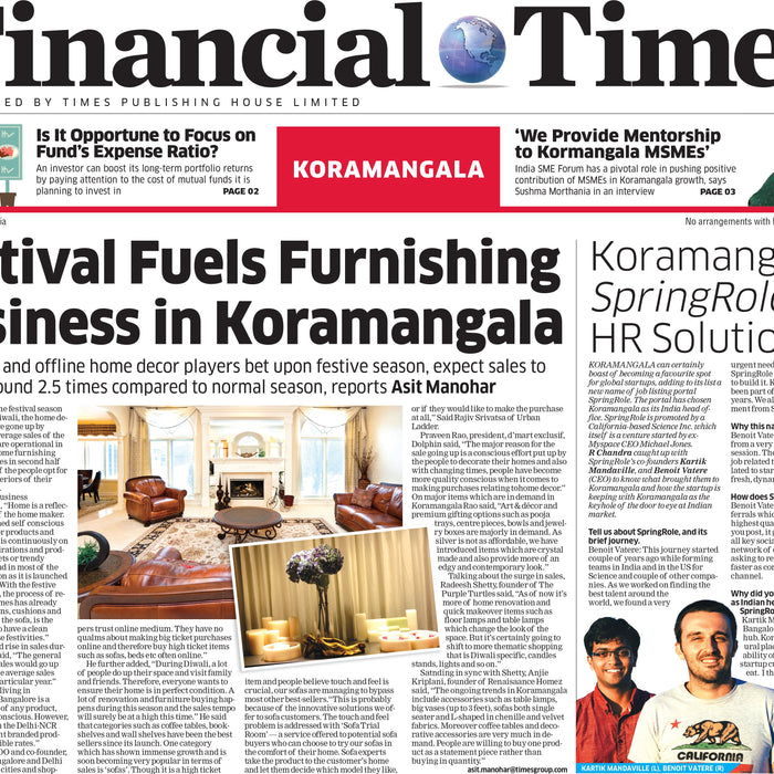 Festival Fuels Furnishing  Business in Koramangala