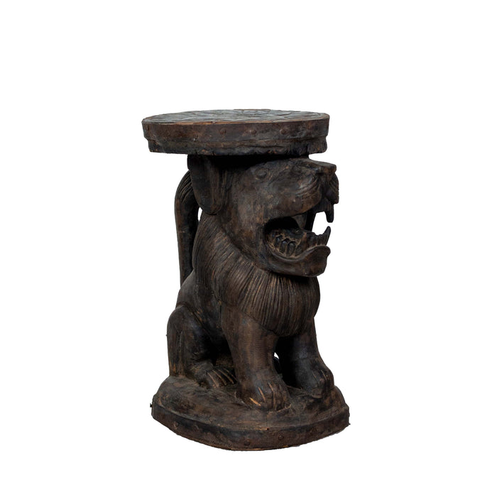 Simham Old Wood Stool