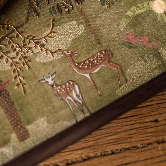 Vanya Deer Tray OLive