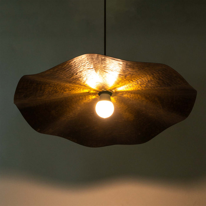 Padampatra Brass Pendant Light