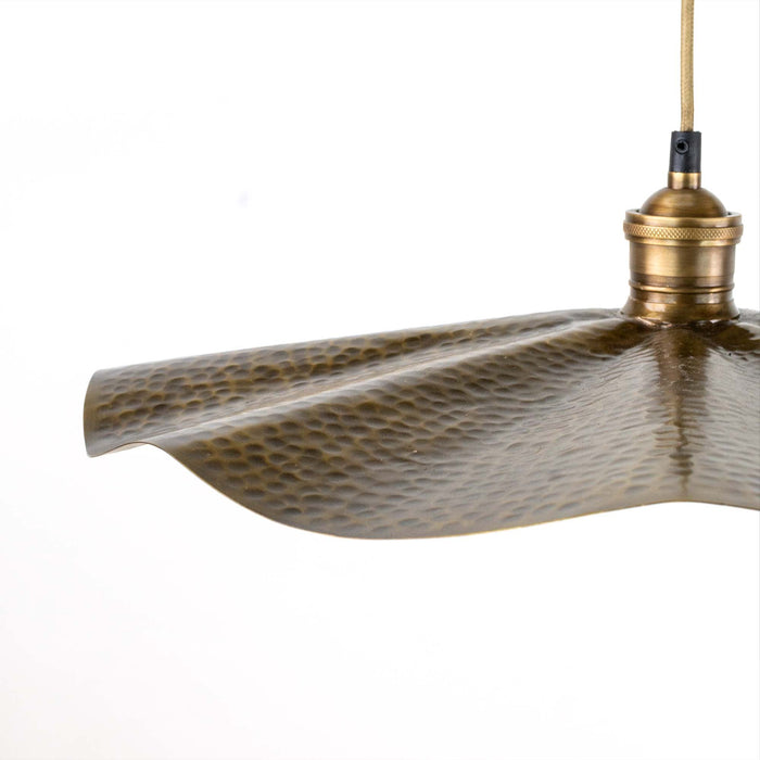 Padampatra Brass Pendant Light