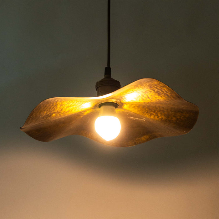 Padampatra Brass Pendant Light