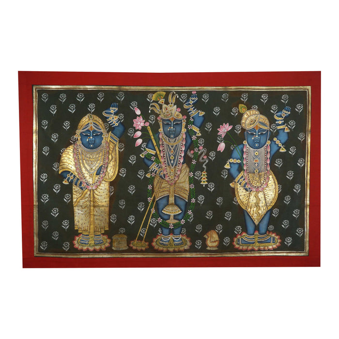 Shri Thire nidhi swaroop Pichwai painting