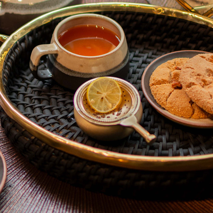 Ahvi Brass Tea Strainer