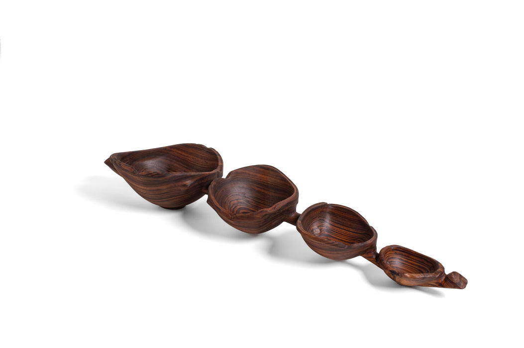 Teak Dancing Bowls