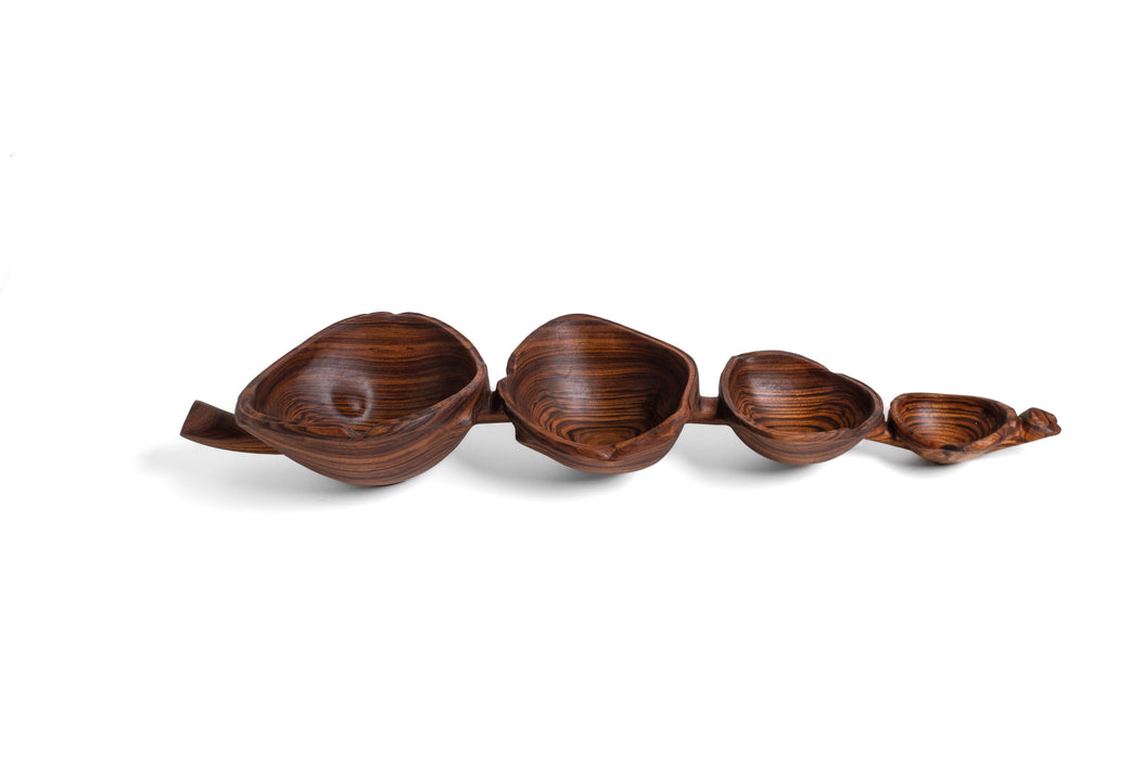 Teak Dancing Bowls