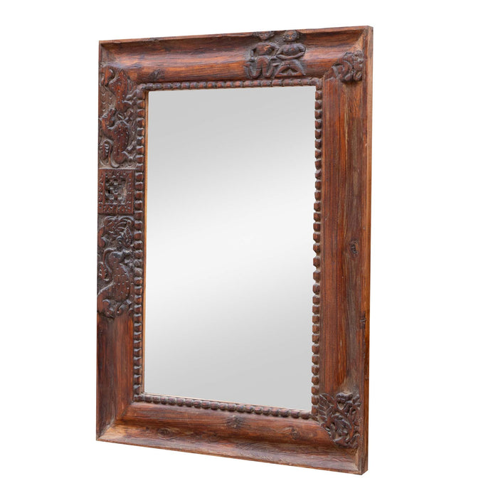 Chhaya Teak Wood Miirror Frame