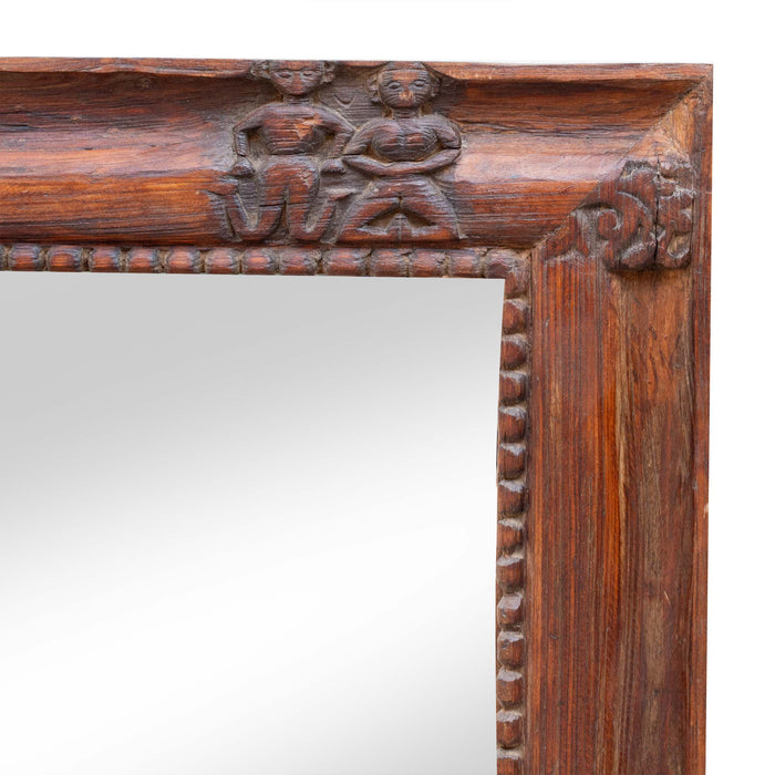 Chhaya Teak Wood Miirror Frame