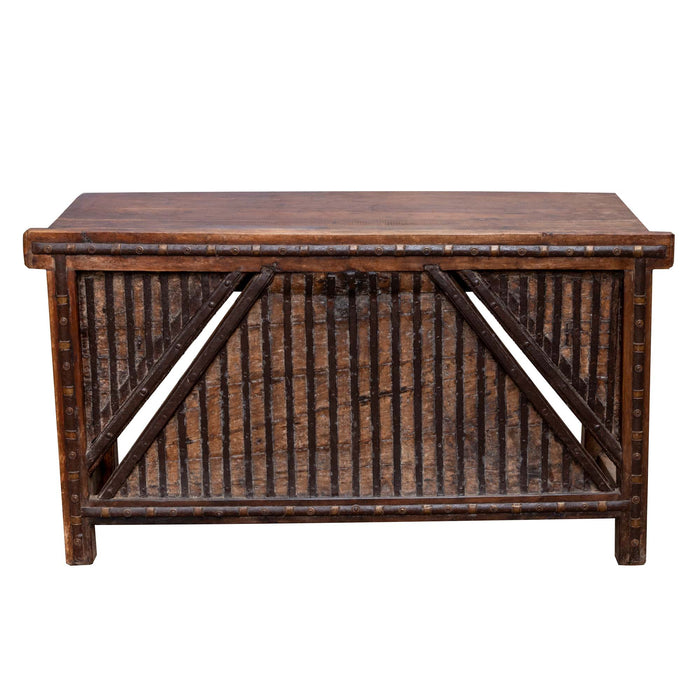 Patta Teak Wood Console Table