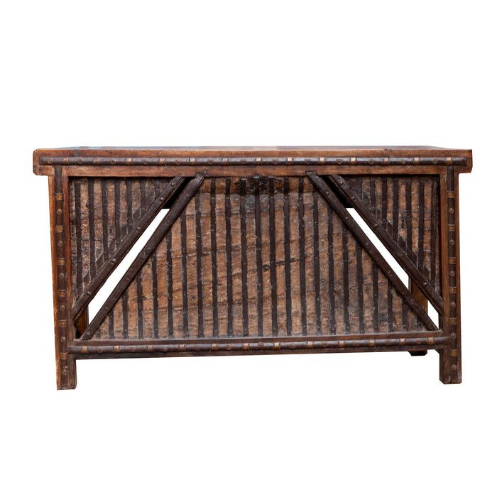 Patta Teak Wood Console Table