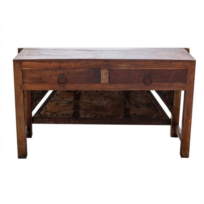 Patta Teak Wood Console Table