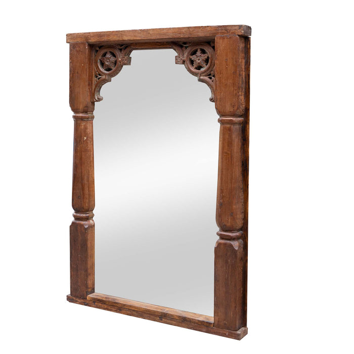 Vaanar Teak Wood Mirror Frame