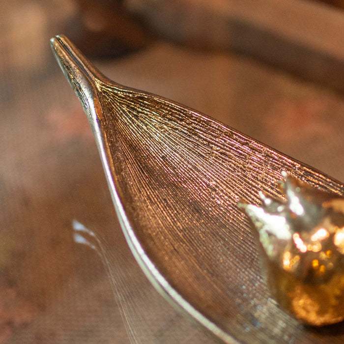 Mira Platter Antique Gold Large