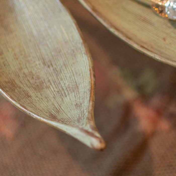 Mira Platter Blue And Green Patina Large
