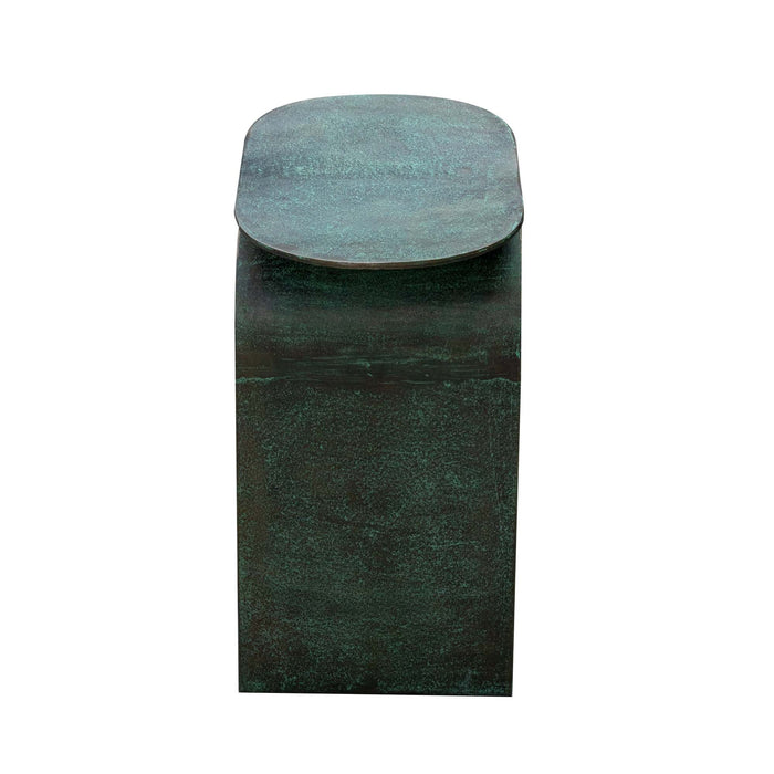 Midori Side Table Brass With Patina