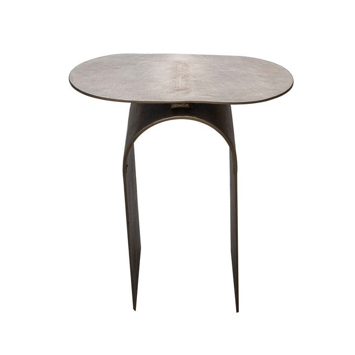 Khonsu Side Table Antique Brass