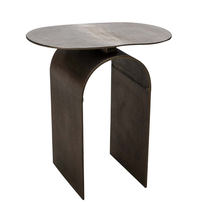 Khonsu Side Table Antique Brass