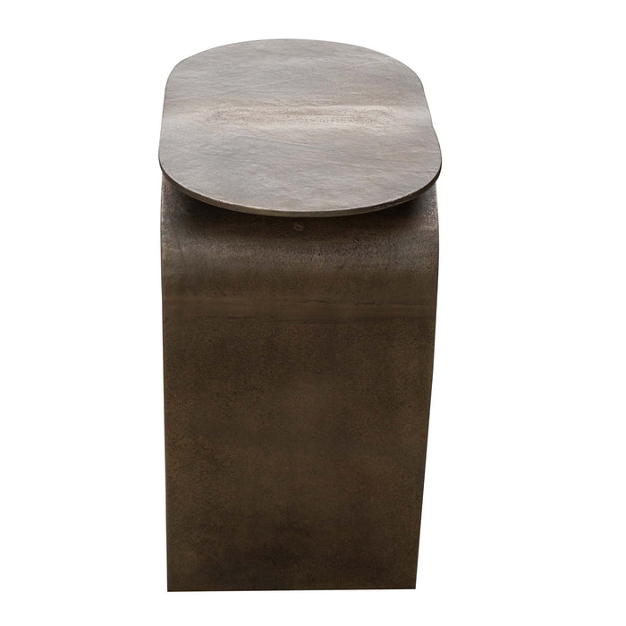 Khonsu Side Table Antique Brass