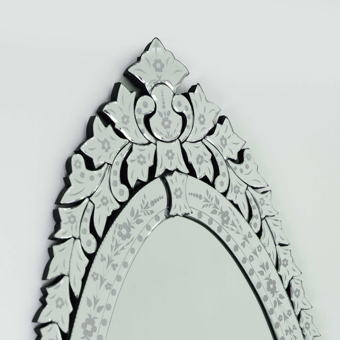 Nakshatra Hasta Oval Venetian Mirror