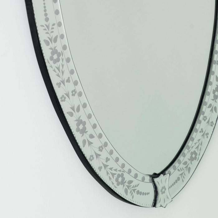 Nakshatra Hasta Oval Venetian Mirror