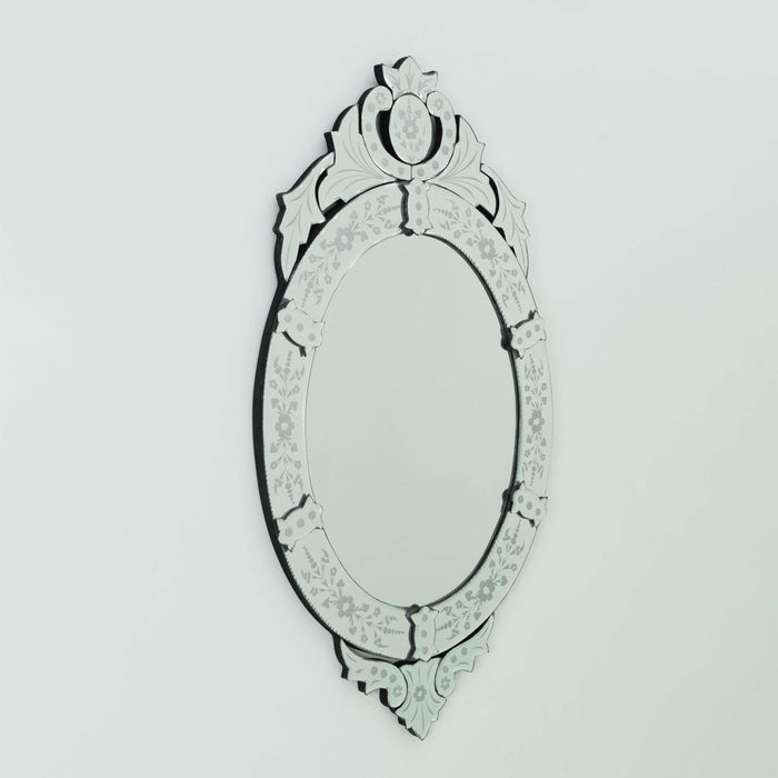 Nakshatra Punarvasu Oval Venetian Mirror