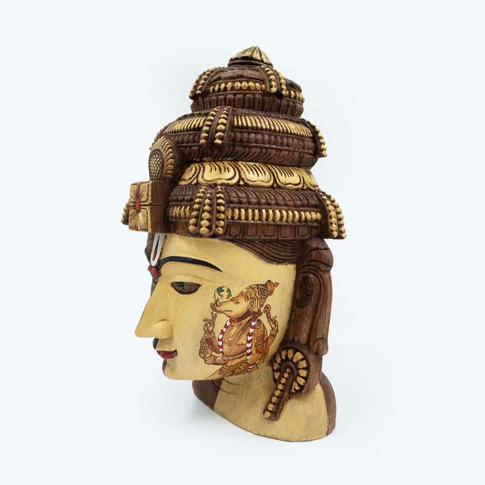 Vishnu Mask Cream Varaha Table Top