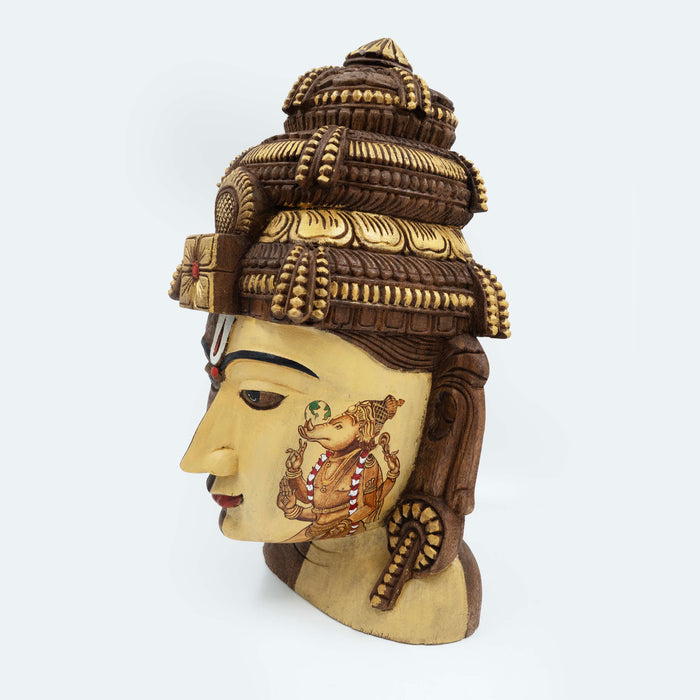 Vishnu Mask Cream Varaha Table Top