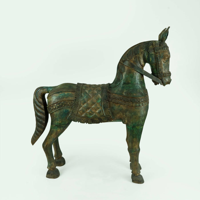 Standing Horse Blue Wash