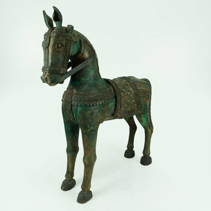 Standing Horse Blue Wash