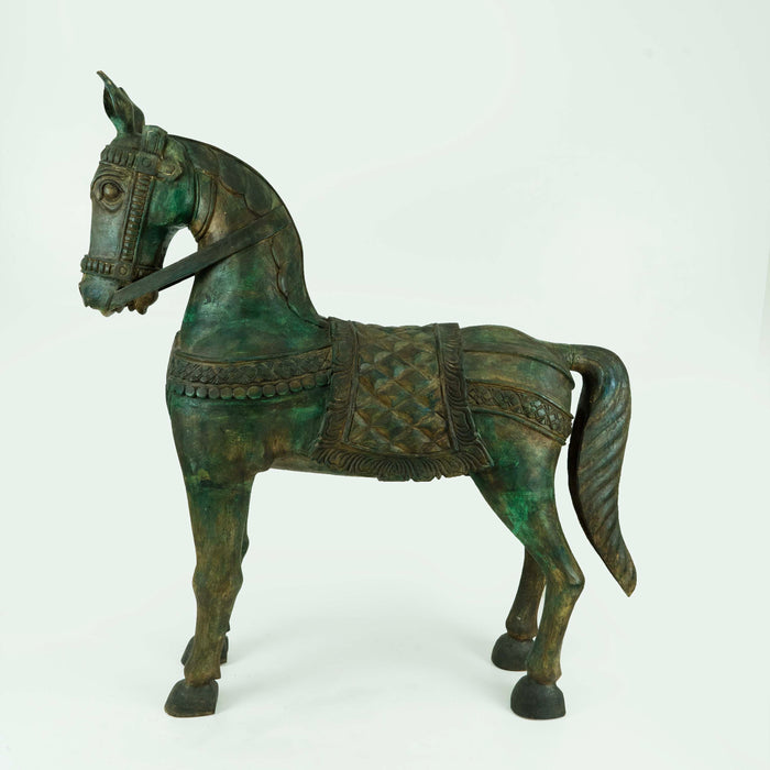 Standing Horse Blue Wash