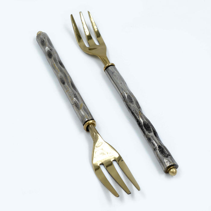 Idayat Hammered Dessert Fork (Set of 2)
