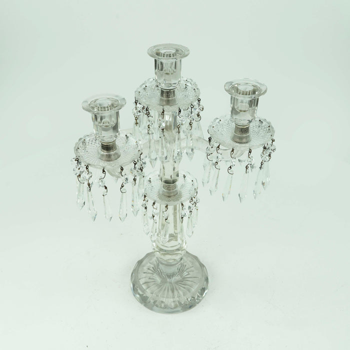 Enchanted 3Tier  Candle Stand Cut Glass