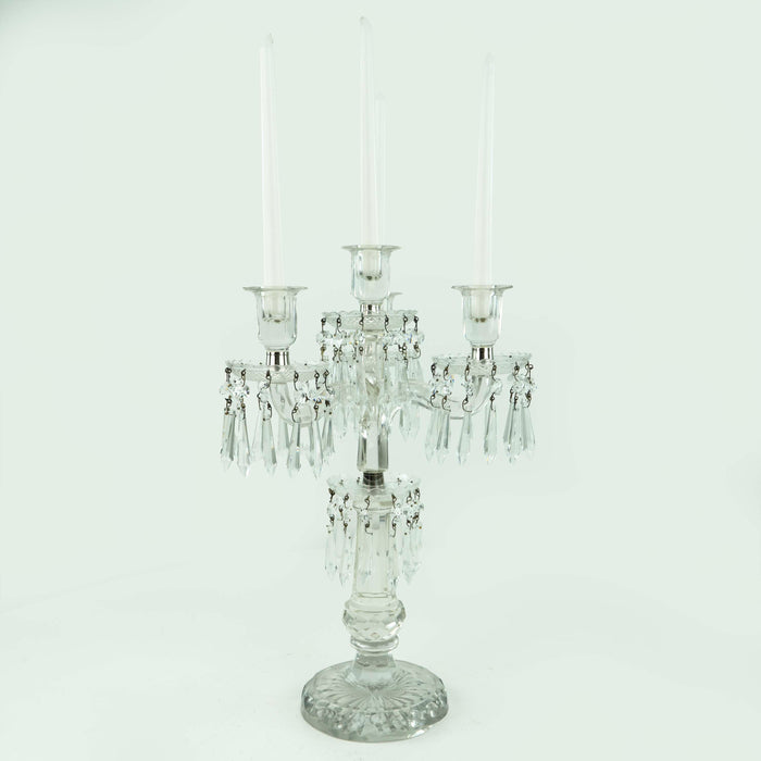 Enchanted 3Tier  Candle Stand Cut Glass