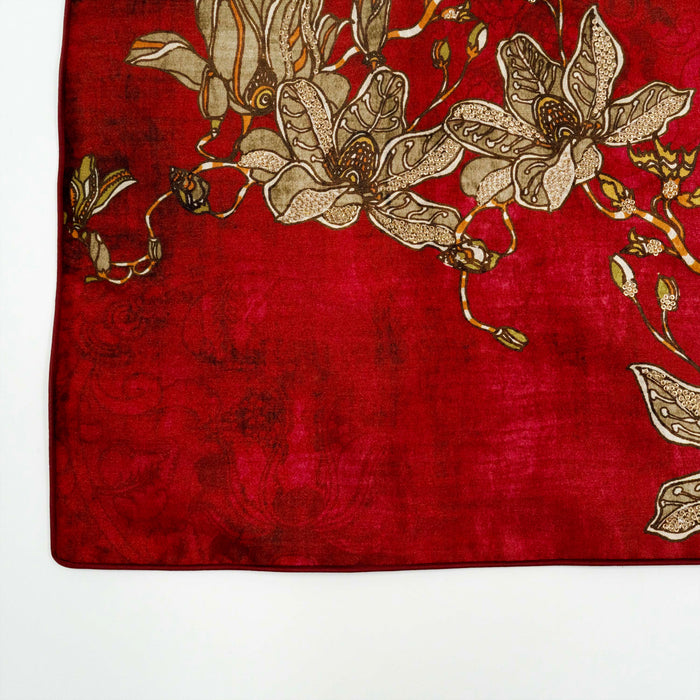 Maroon Parrot Cushion Cover