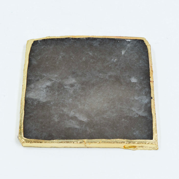 Smokey Quartz Coaster (Set of 4)