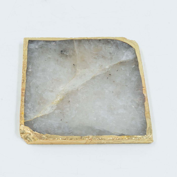 Smokey Quartz Coaster (Set of 4)