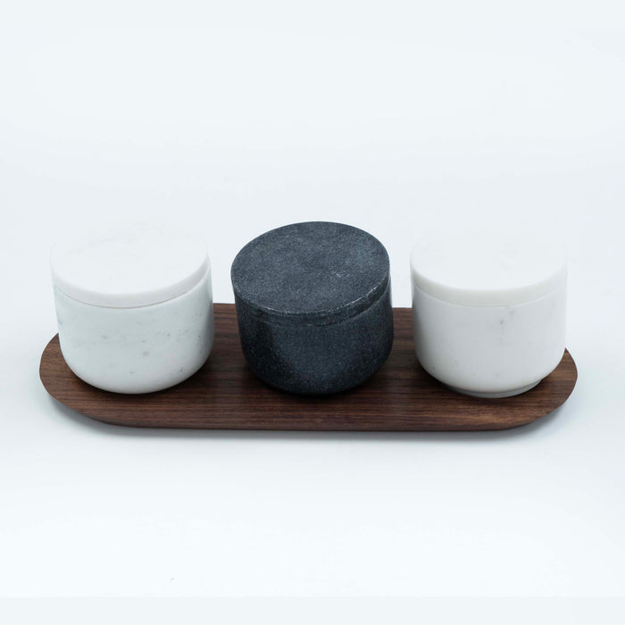 Marble Condiment (Set of 3)