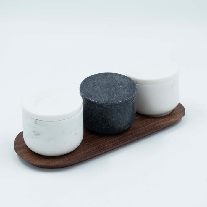 Marble Condiment (Set of 3)