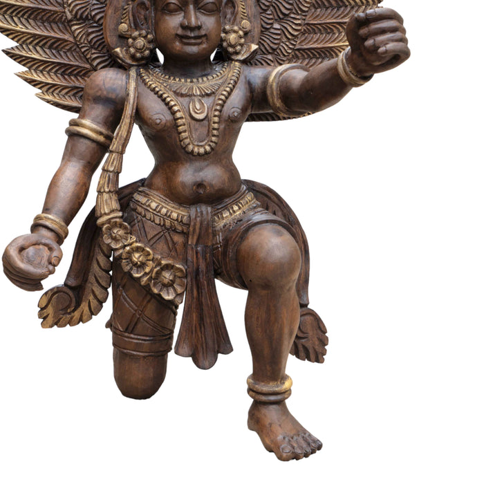 Dwarapalaka Wood & Gold